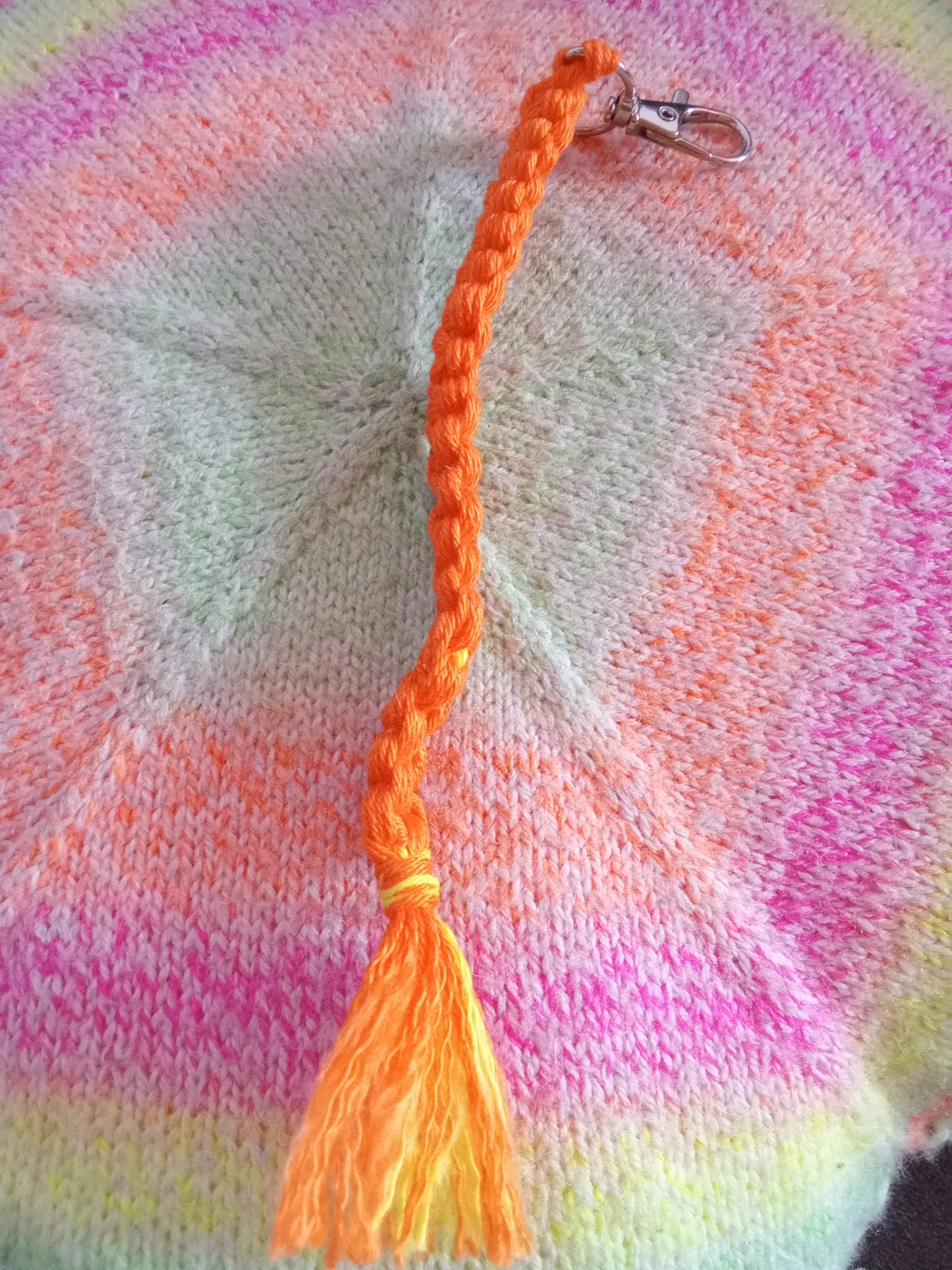 Schlüsselband Macramé einfach