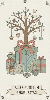 Geschenkgutschein - Geburtstag 2
