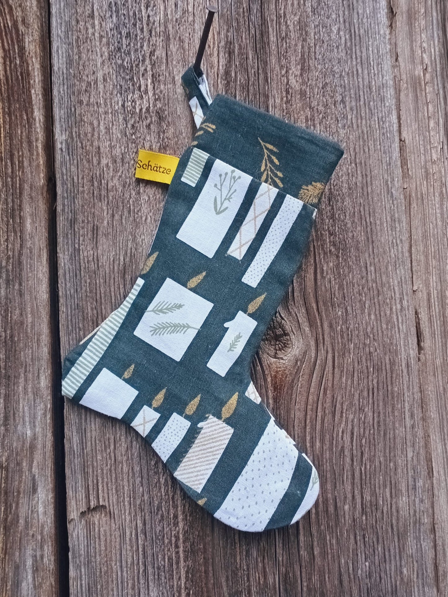 Nikolausstiefel "Kerze"