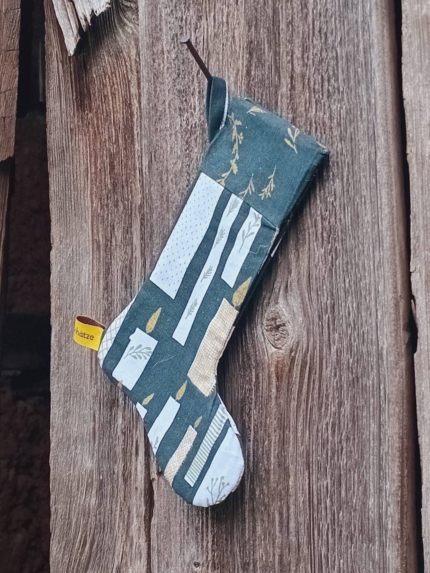 Nikolausstiefel "Kerze"