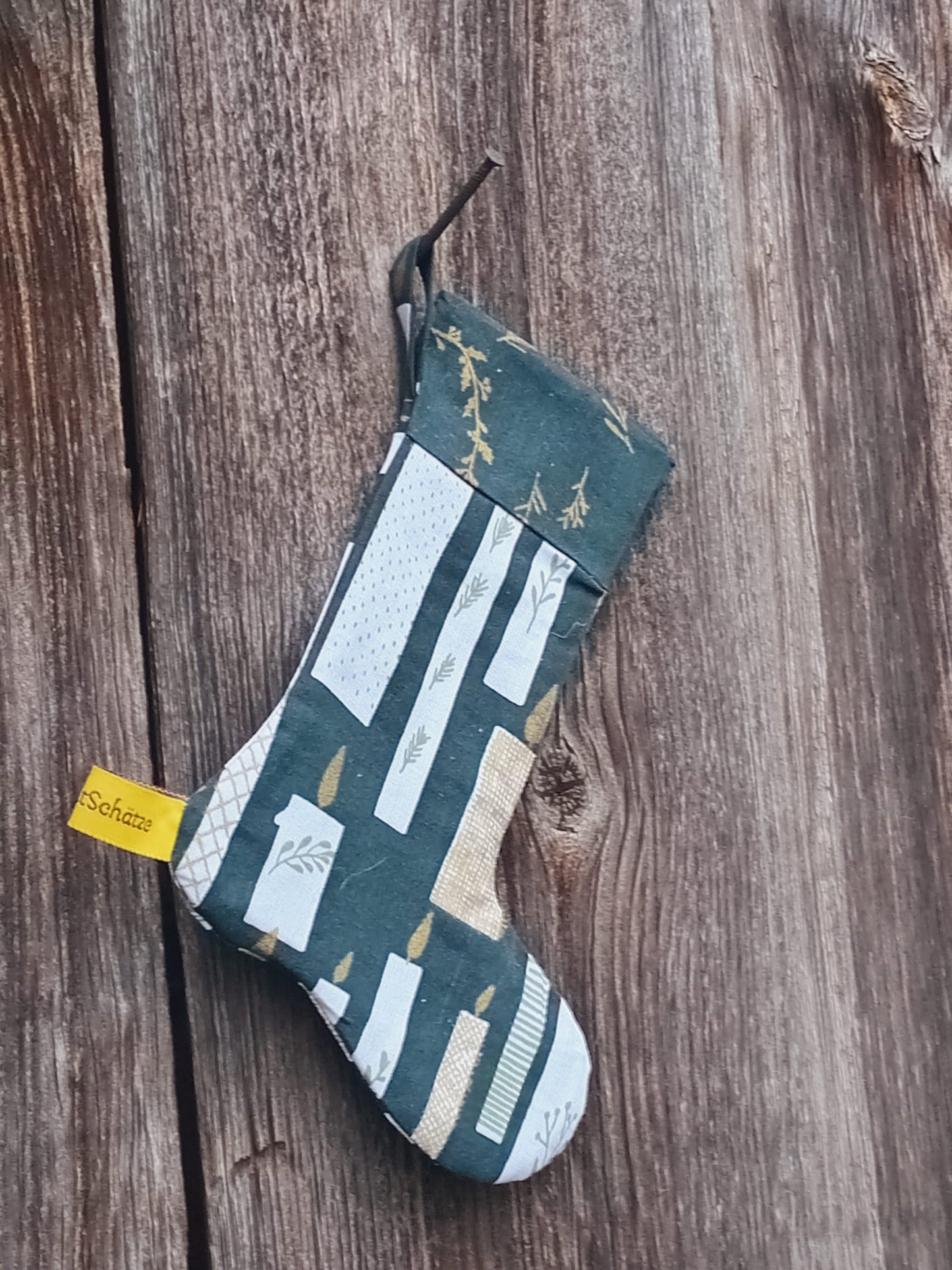 Nikolausstiefel "Kerze"